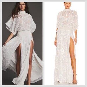 Retrofete Chloe Dress White